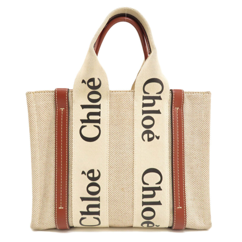Chloe handbag canvas Woody Black